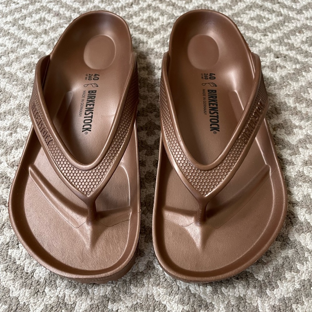 Birkenstock Honolulu 🩴 EVA copper flip flop sandal 40